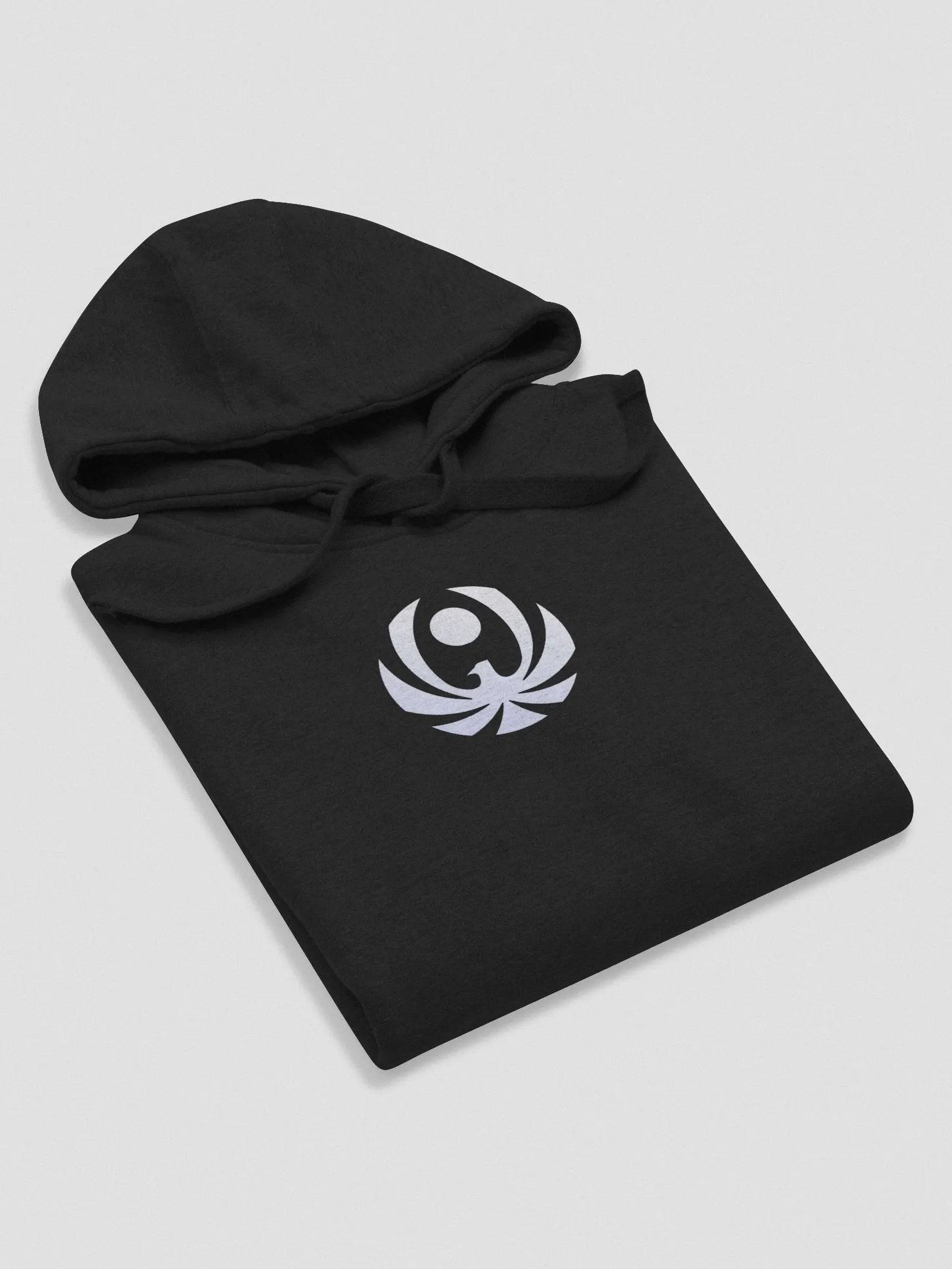 CroweGamingg Cotton Heritage Unisex Premium Hoodie - White logo Front Middle product image (70)