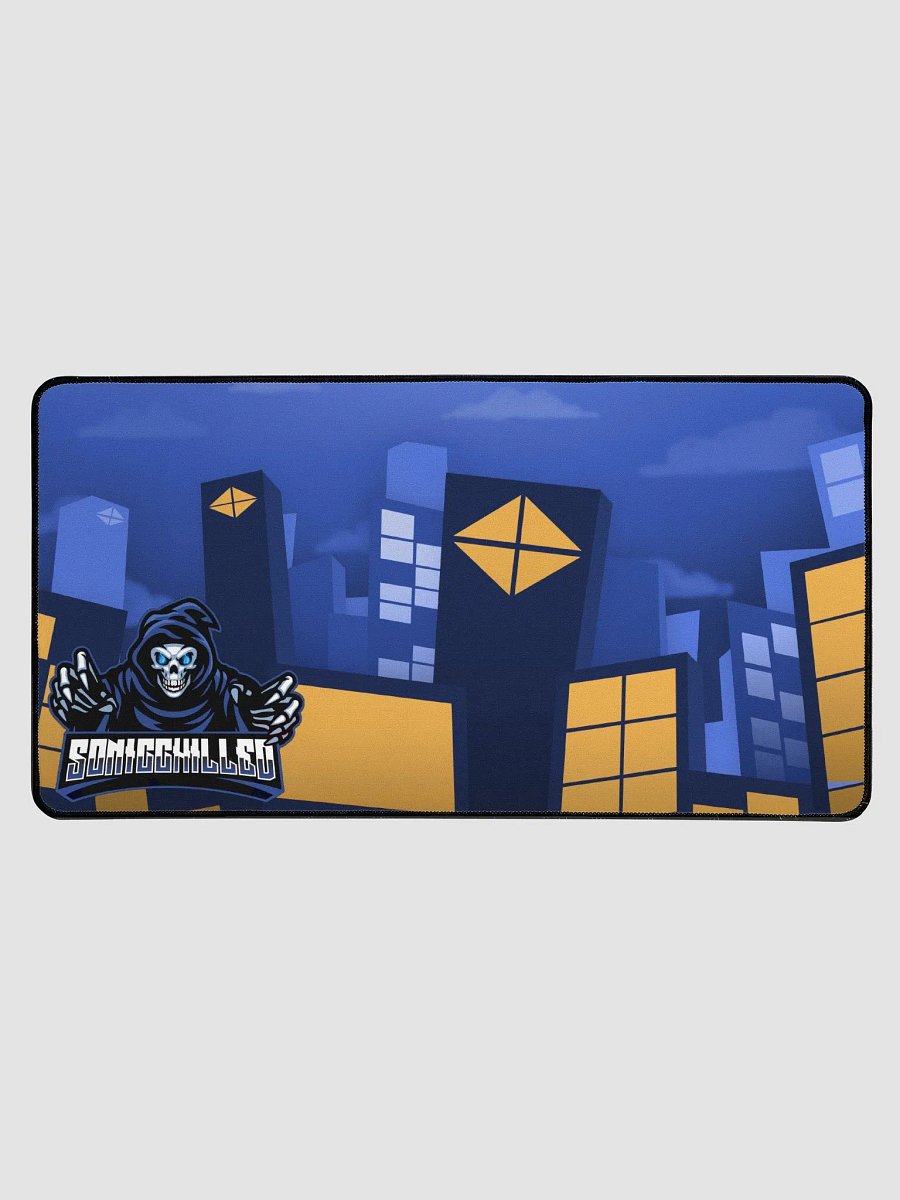 Blue Hellscape DeskMat product image (1)