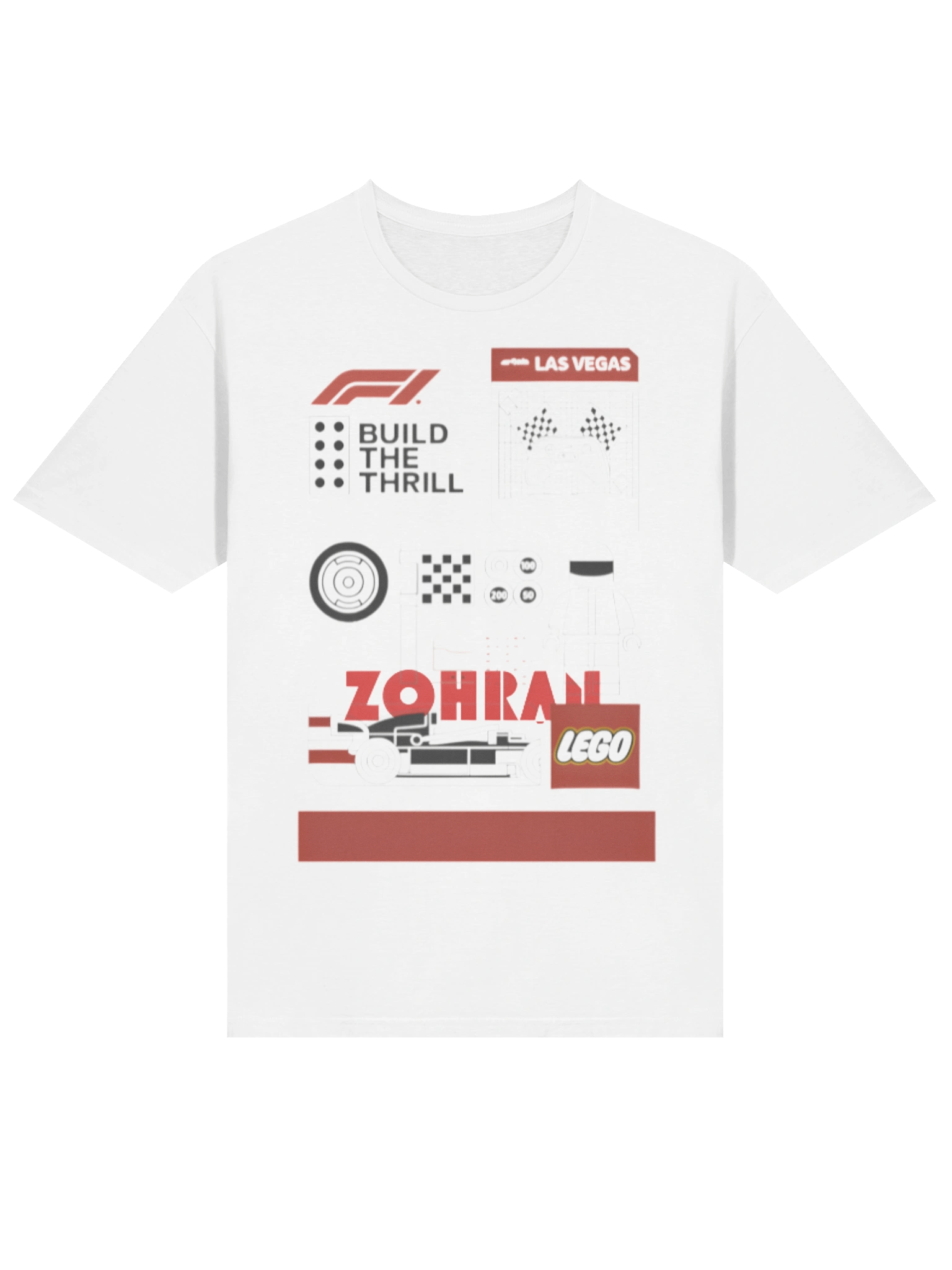 Build The Thrill Las Vegas LEGO T-Shirt product image (2)