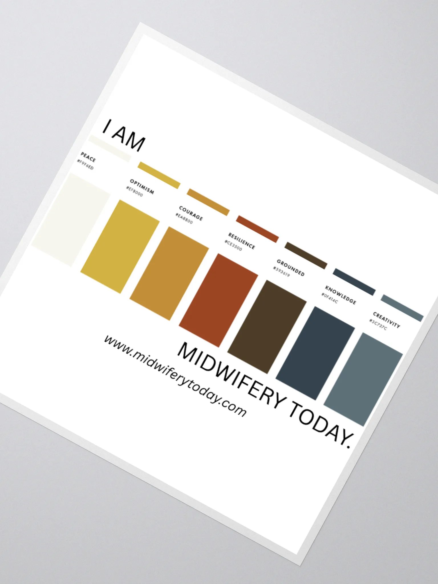 I AM MIDWIFERY TODAY sticker product image (6)