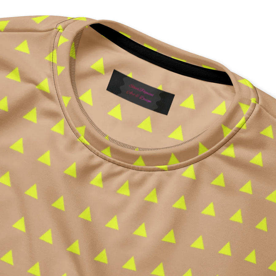 Neon Triangles Yellow Sweatshirt product image (5)