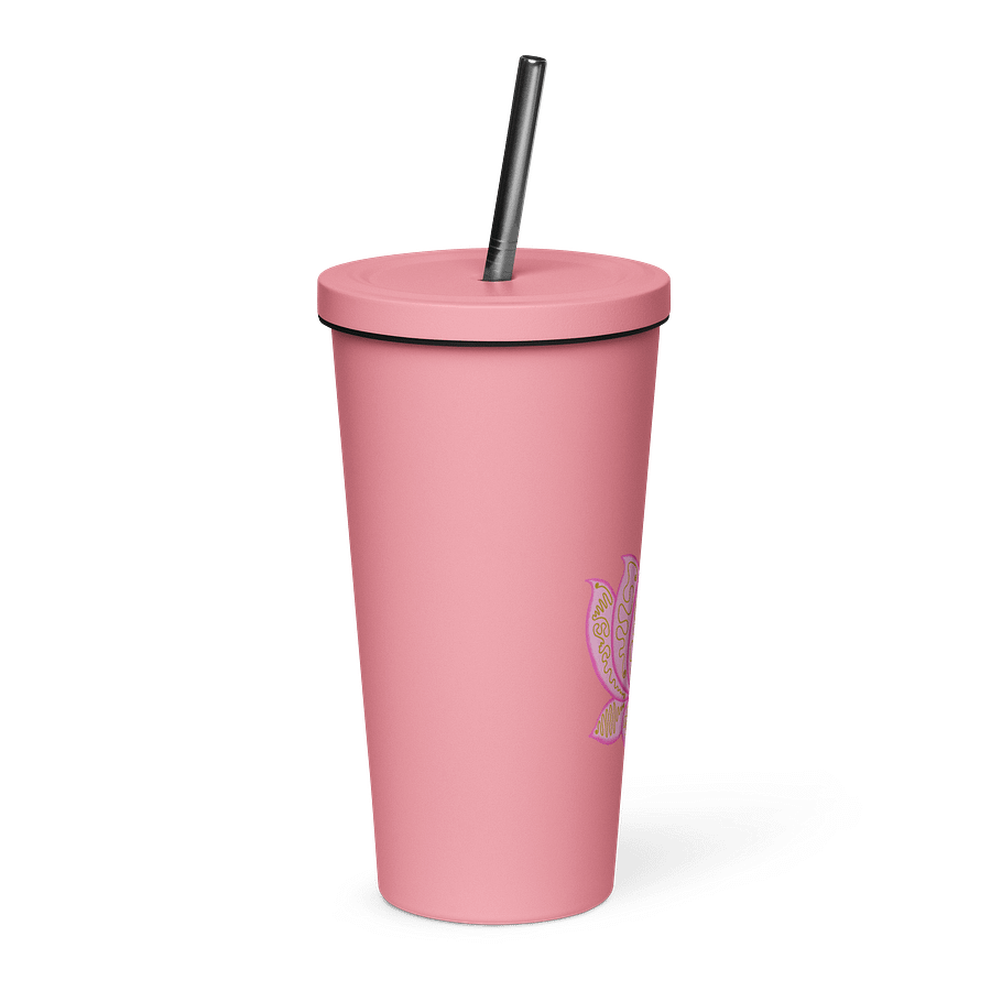 Lotus Bloom Insulated Tumbler product image (4)