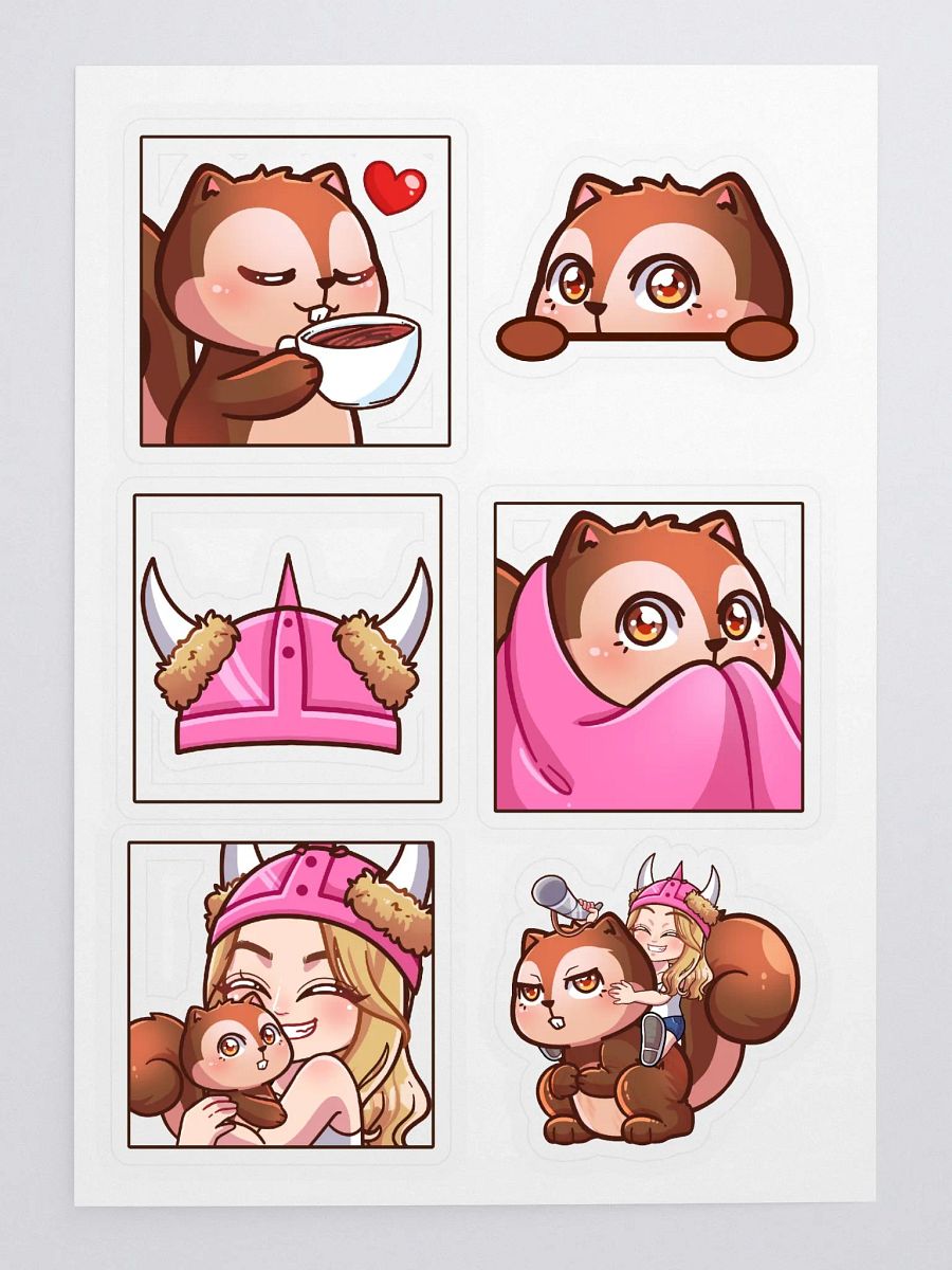 Punkin And Pai Sticker sheet! product image (3)