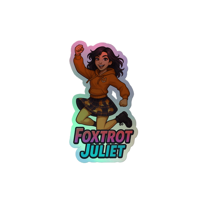 Fox Jump Sticker Sheet product image (2)