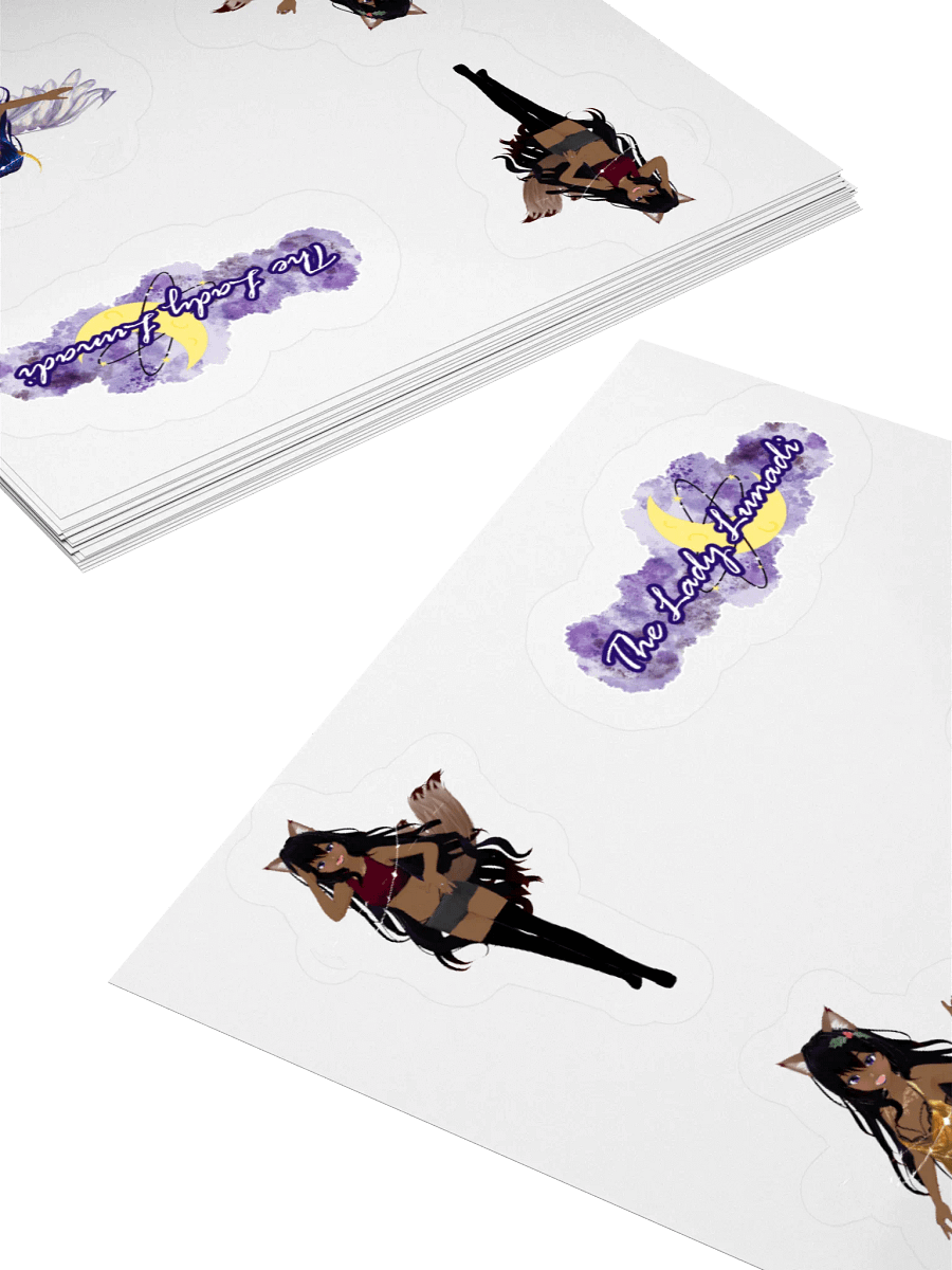 Lady Lunadi Sticker Set product image (10)