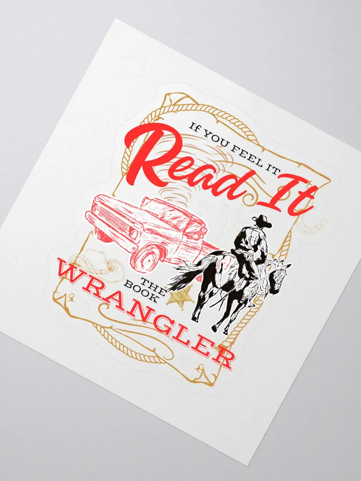 Read It and Wrangler sticker product image (2)