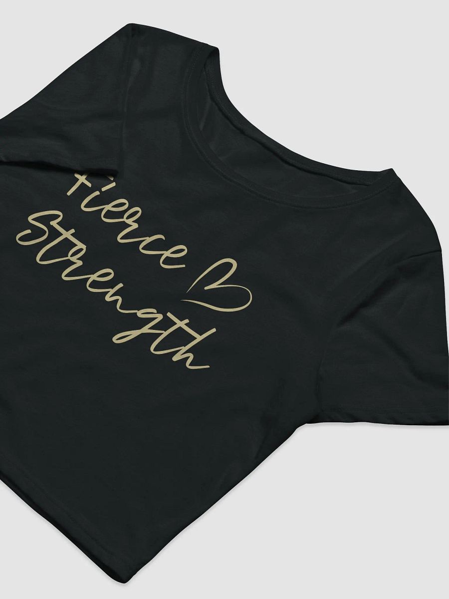 Neon Fierce Strength Crop Tee product image (6)