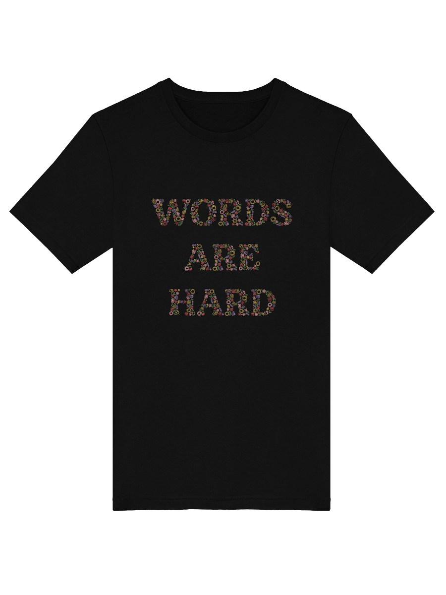 Words Are Hard Floral Tee product image (26)