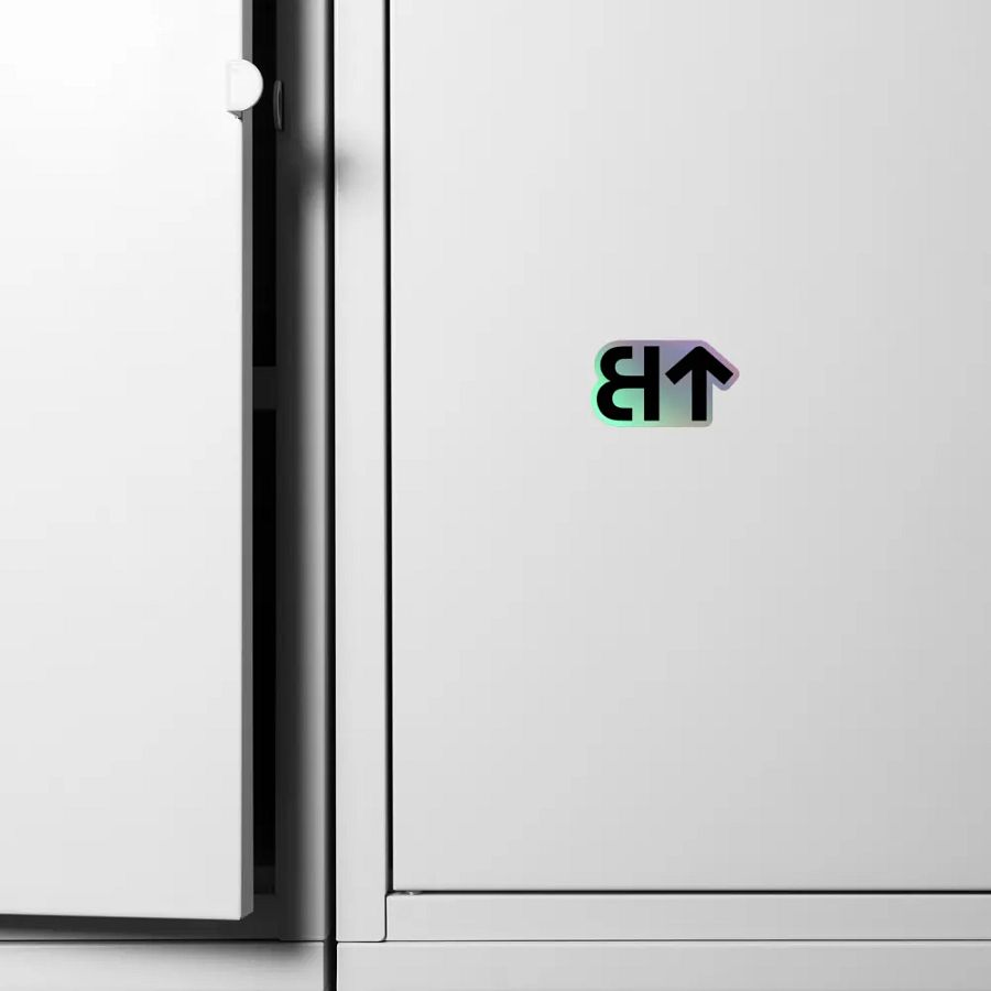 Buffalo Trees Logo Holographic Stickers product image (6)