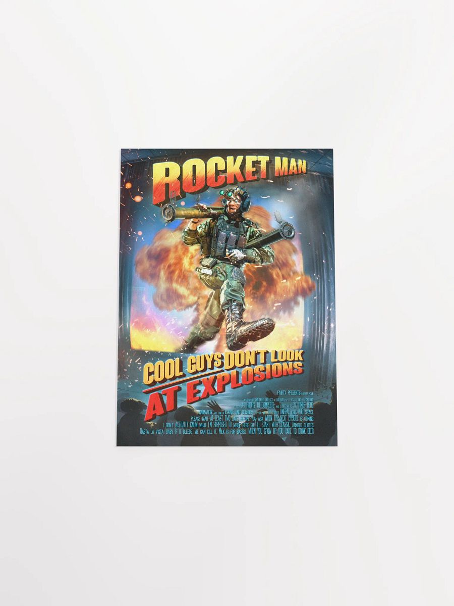 The Rocket Man Poster product image (11)