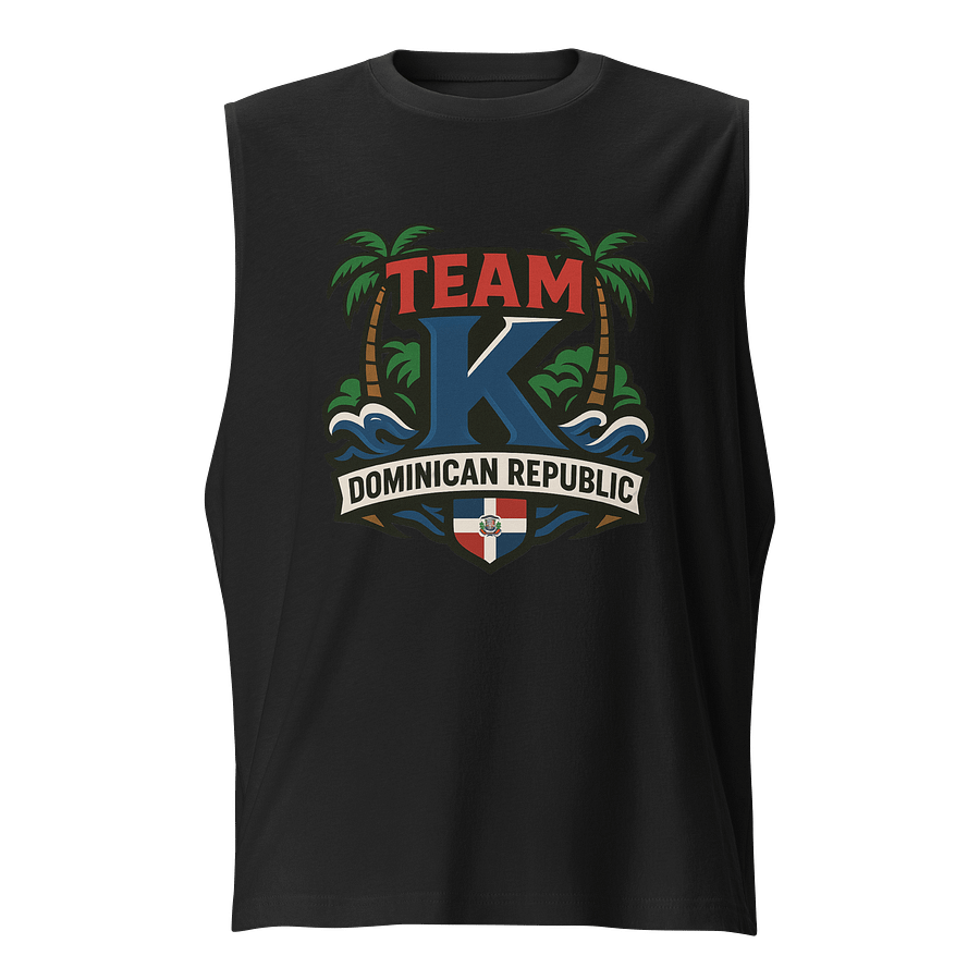 TEAM K Dominican Republic Muscle Shirt product image (1)