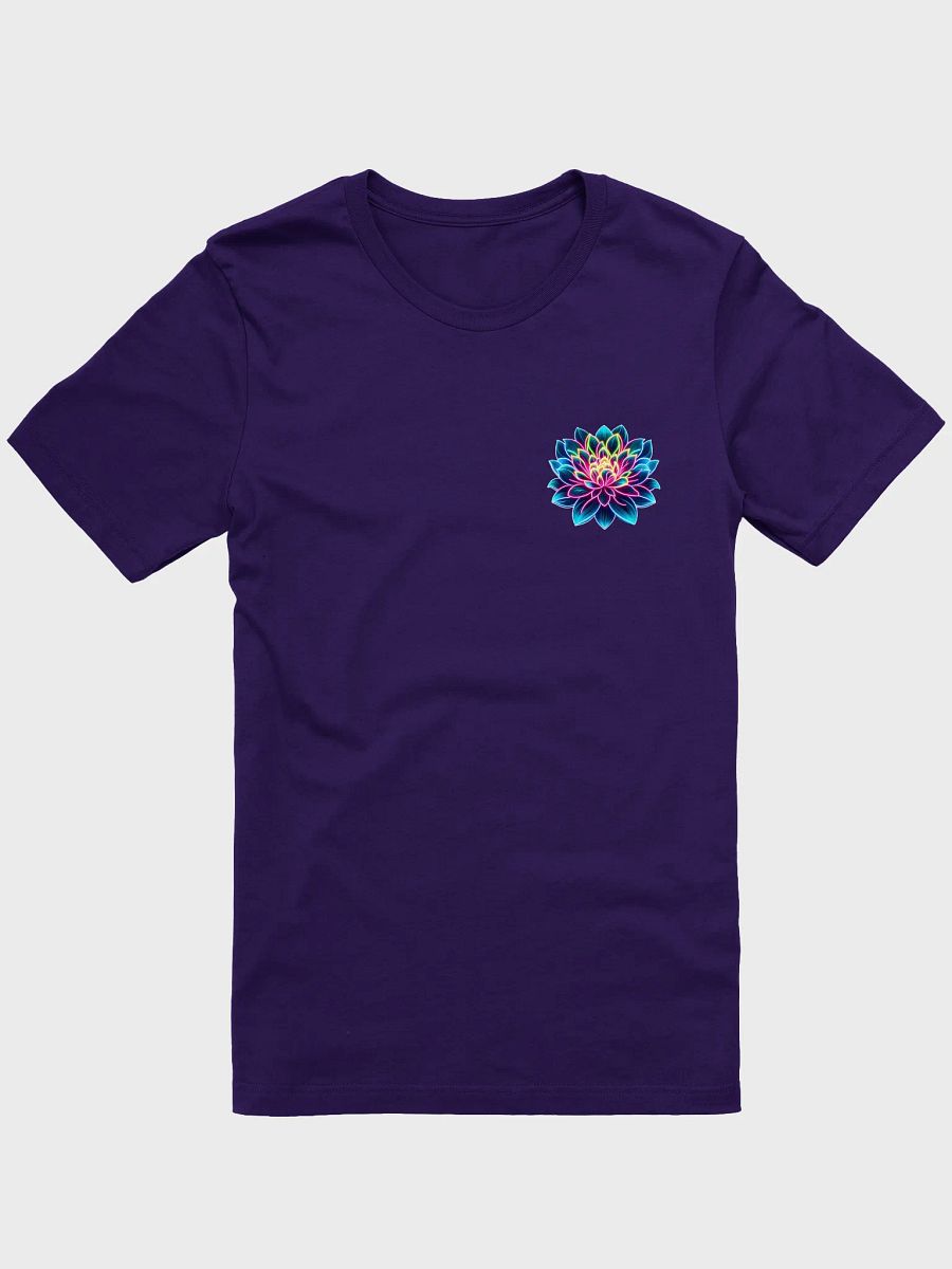 Neon Lotus Flower T-Shirt product image (1)