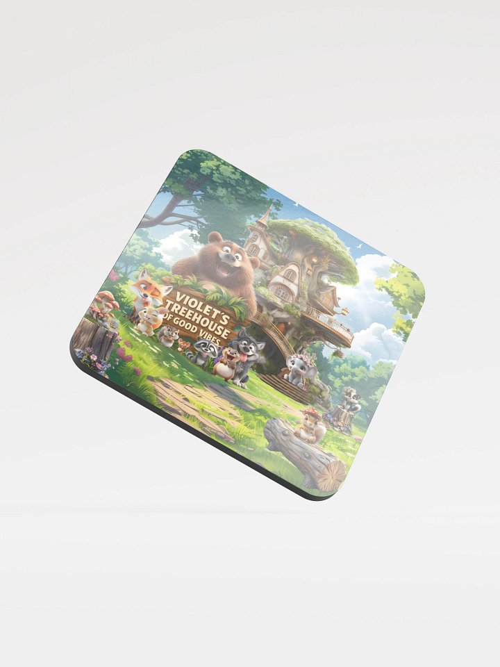 Treehouse of Good Vibes Coaster product image (1)