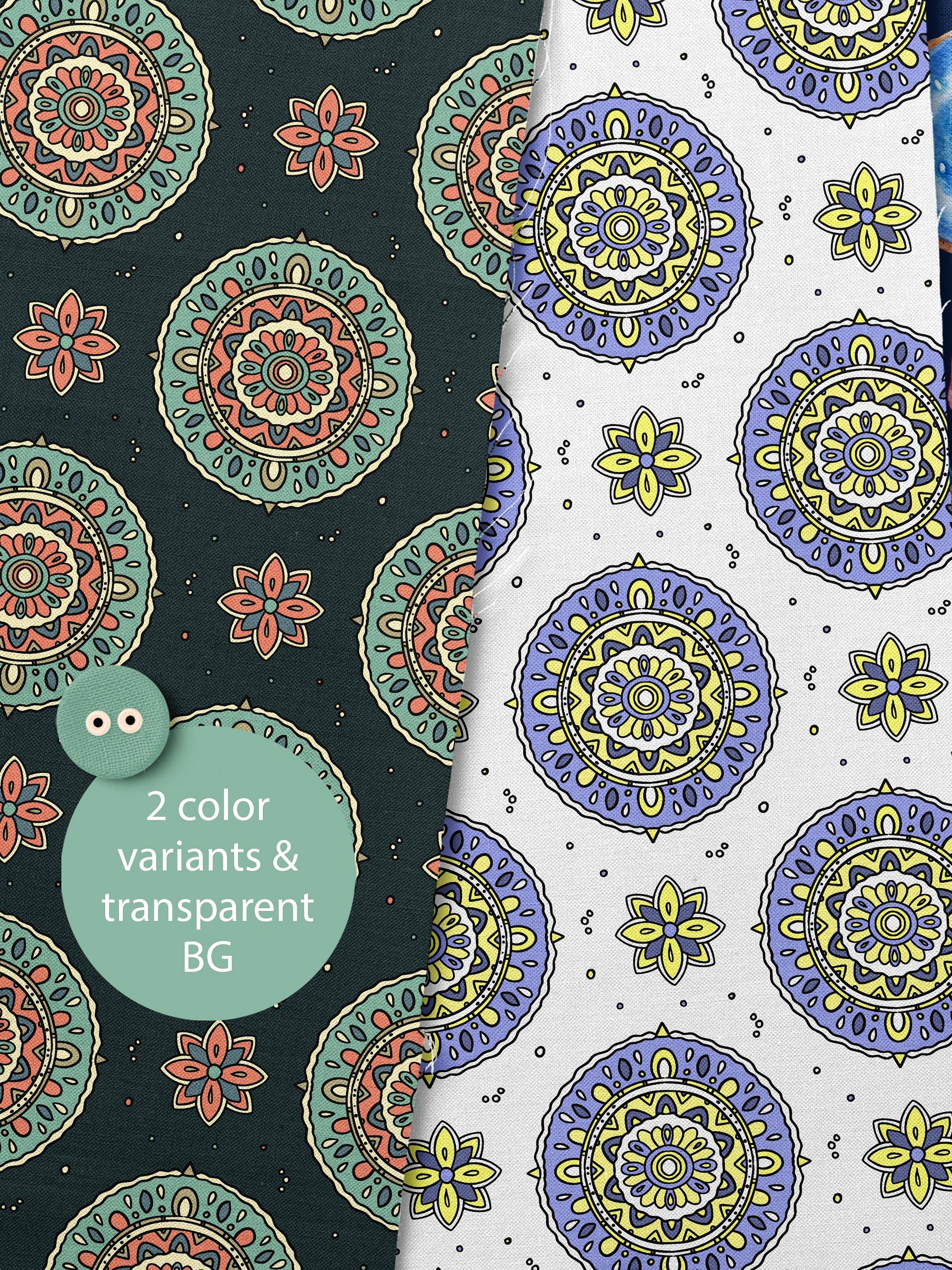 Indian Ornament Seamless Pattern product image (2)