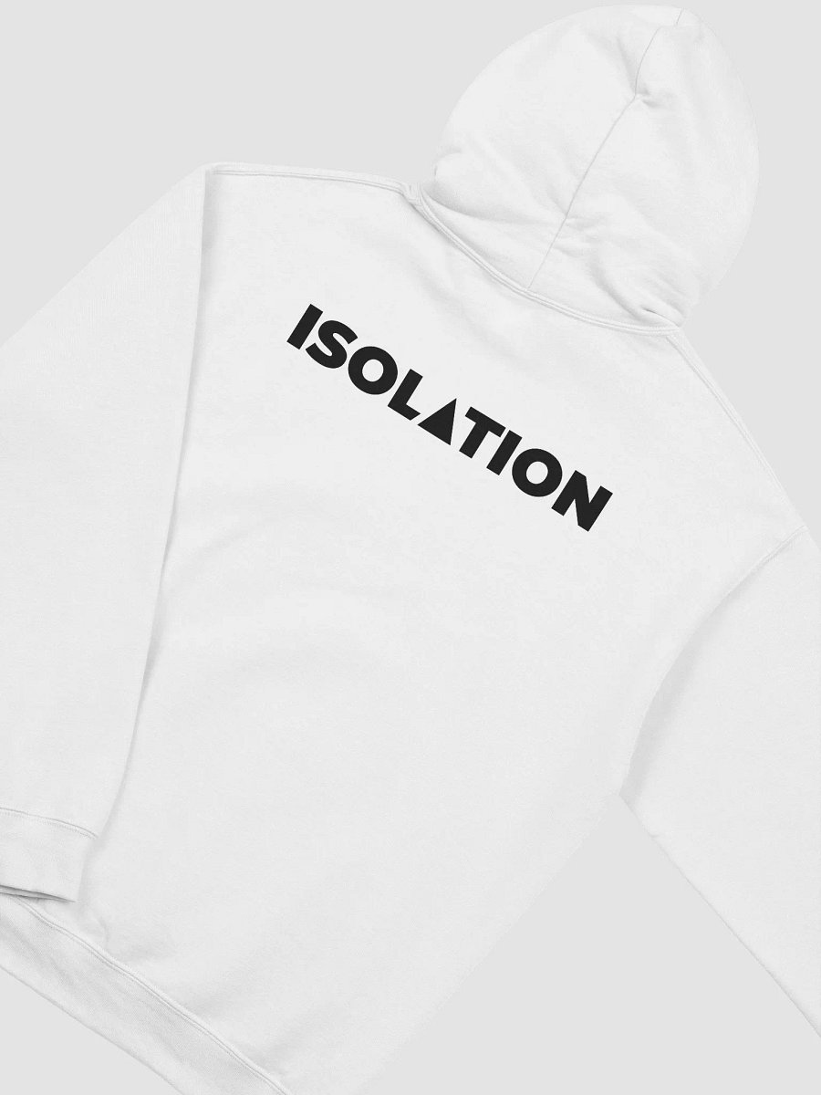 ISOL▲TION — S&J DUO — CLASSIC HOODIE — B&W product image (5)