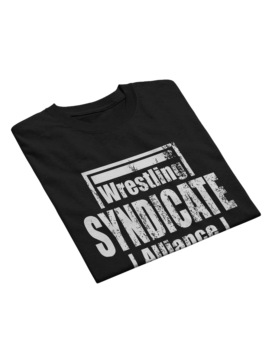 Syndicate Wrestling Alliance White Logo Graphic Tee product image (4)