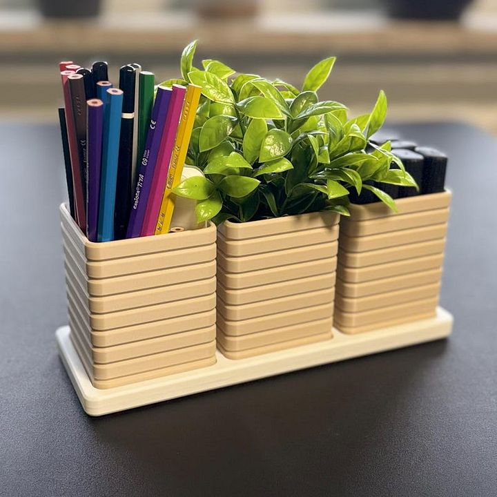 Desk Organizer Trio with Tray product image (1)
