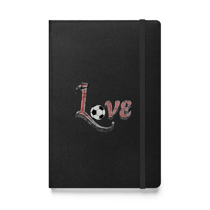 Love Soccer for the Game Hardcover Notebook product image (1)