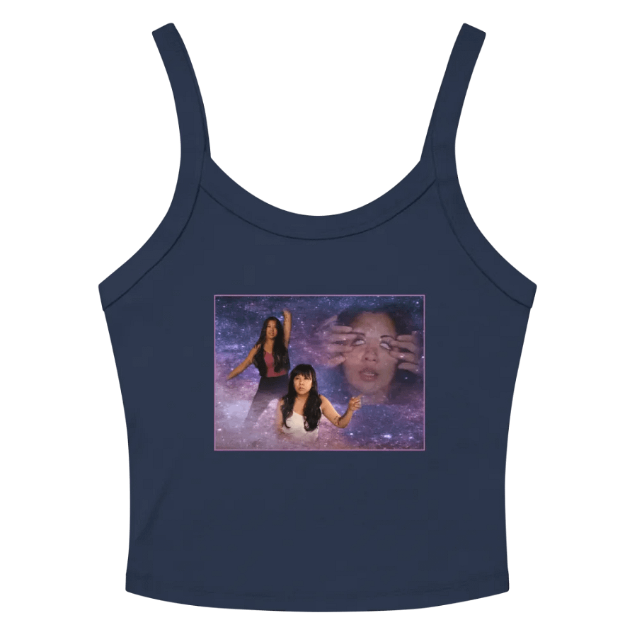 3 Missy Galaxy ribbed tank top product image (6)