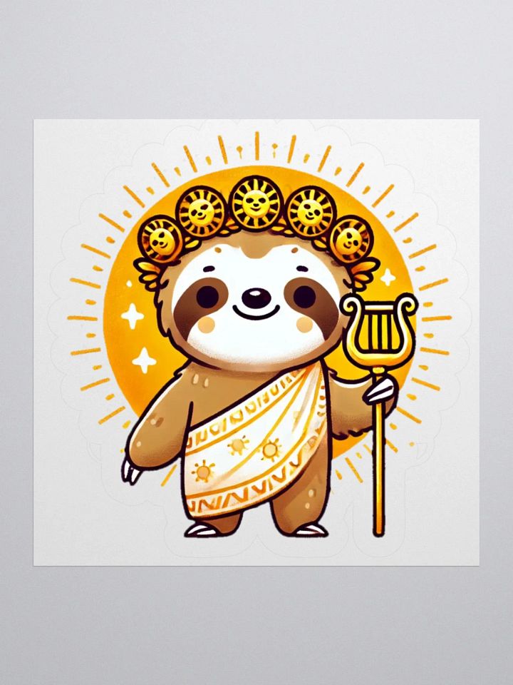 Sloth of The Sun Sticker product image (2)