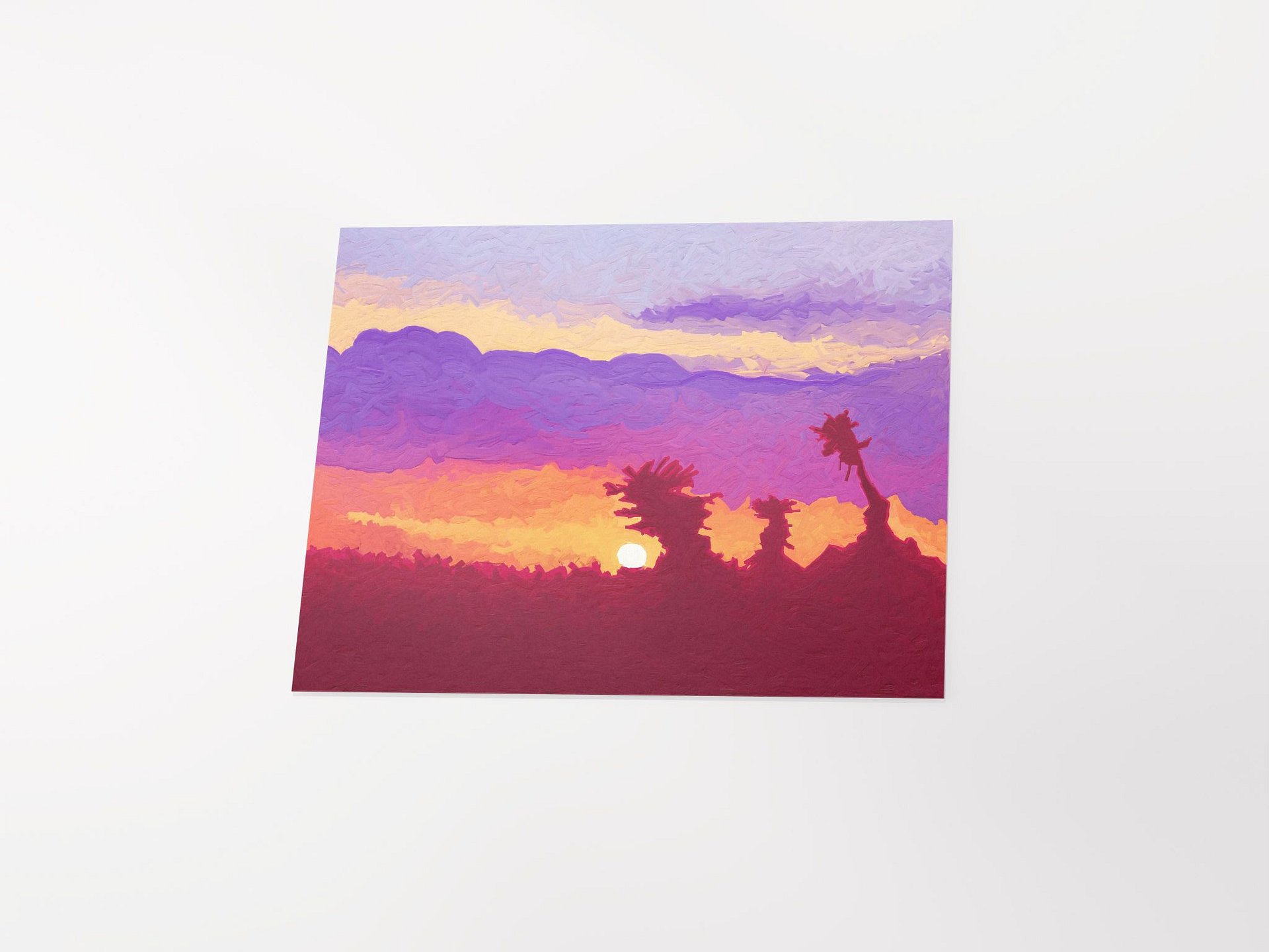 Brush Dancing in the Evening Light Poster product image (4)