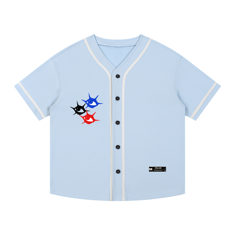 WANTED MEMORY®/NARVI FLOTIN® BASEBALL JERSEY product image (1)