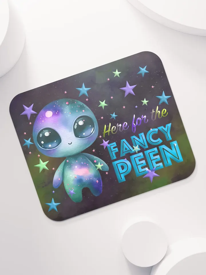 Fancy Alien Mouse Mat (Teal Dude) product image (2)