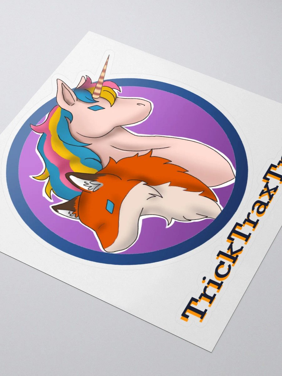 Fox and Unicorn Duo Stickers product image (3)