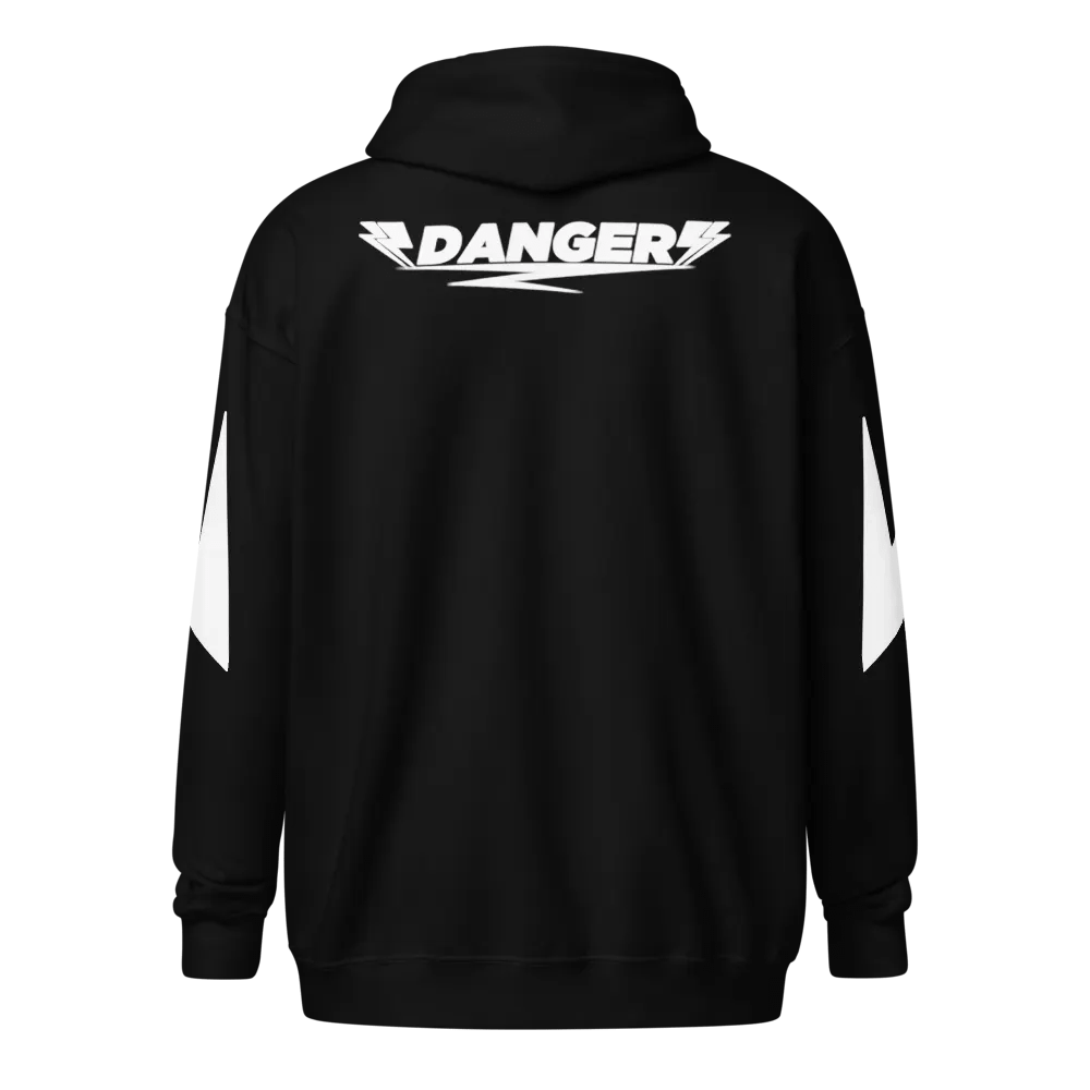 The Real Deal Zip-Up Hoodie [White Symbol Var.] product image (6)