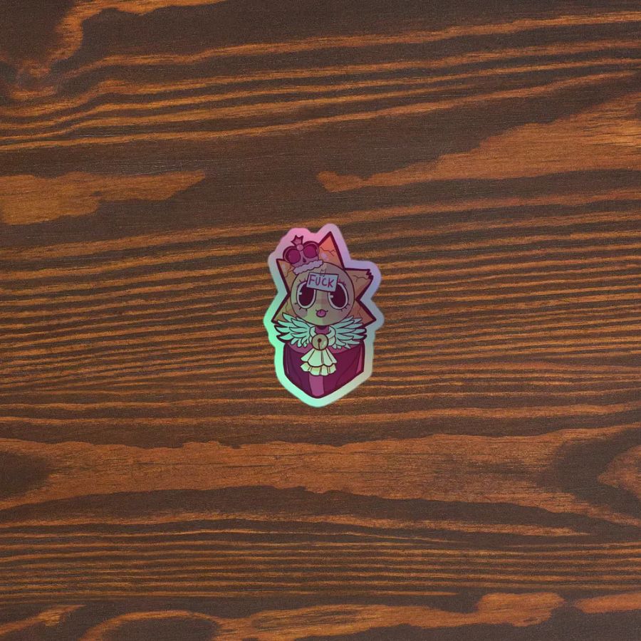 Holographic Dawn Fudge sticker product image (4)
