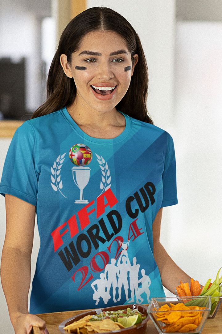 Fifa World Cup 2024 All Over Print T-shirt product image (1)
