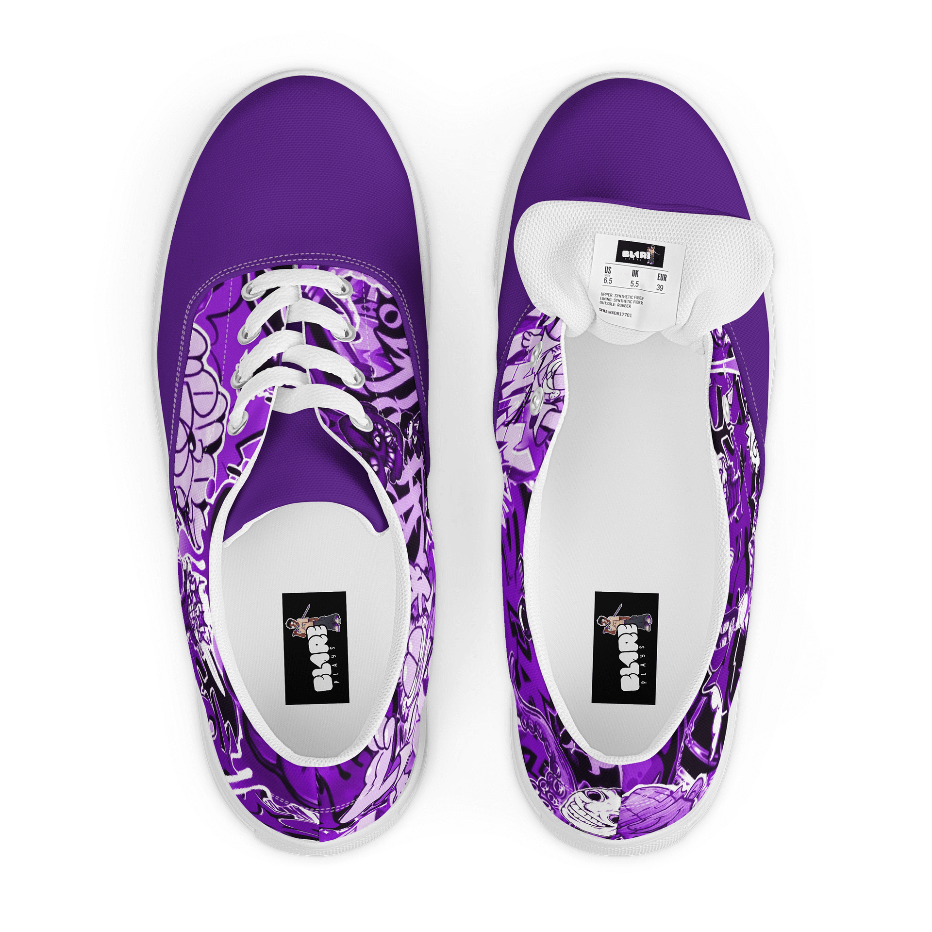 Graffiti Fusion Men's Skate Sneakers product image (6)