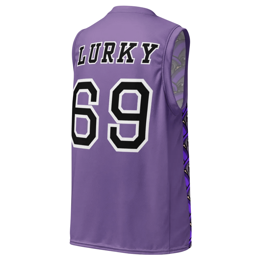 eabLURK Unisex Basketball Jersey product image (3)