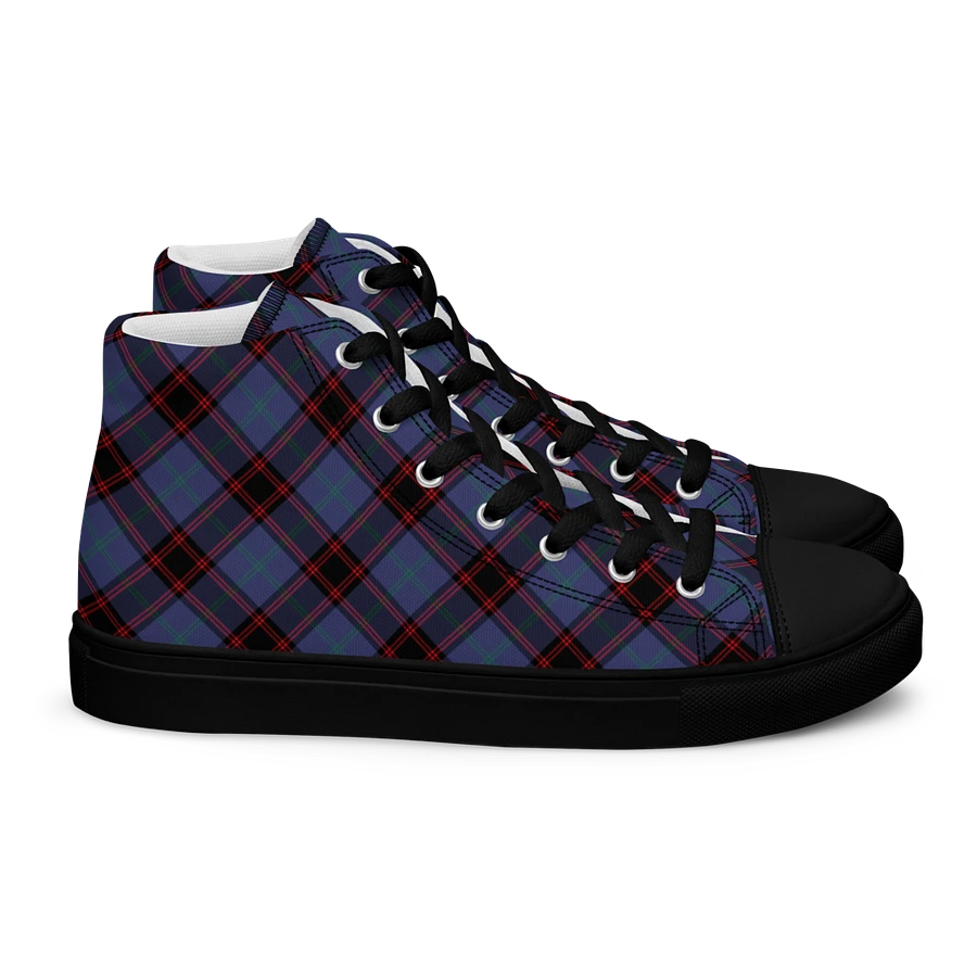 Rutherford Tartan Men's High Top Shoes product image (3)