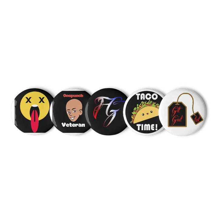 Set of badges product image (3)