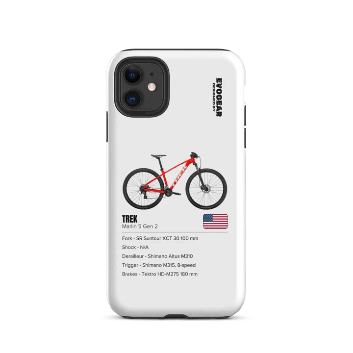 White Trek Marlin 5 Gen 2 iPhone Case product image (2)