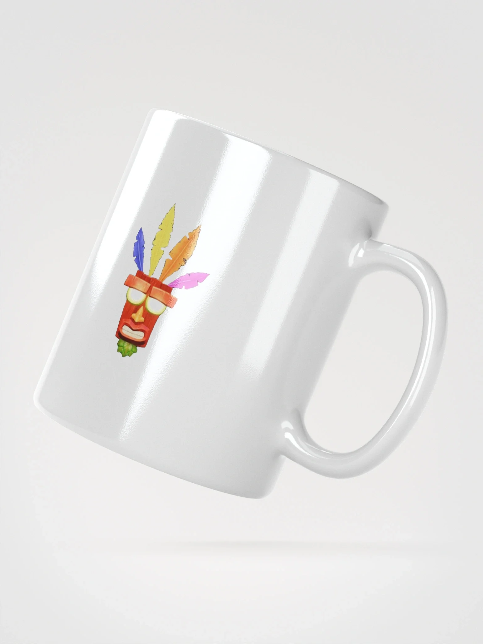 AKU AKU White Glossy Mug product image (6)