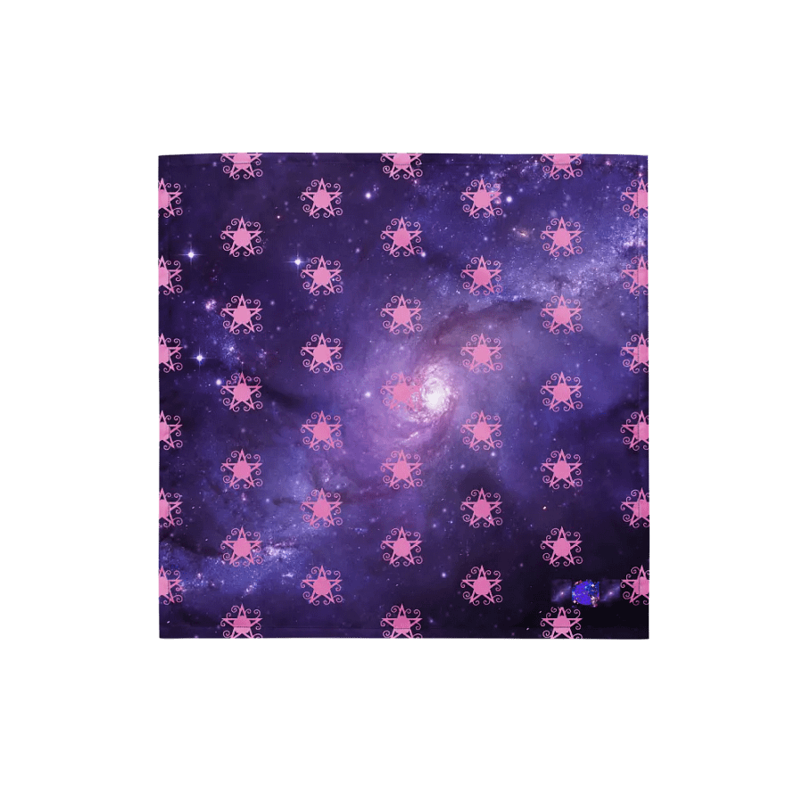 Purple Eternity Spiral All-Over Bandana product image (3)