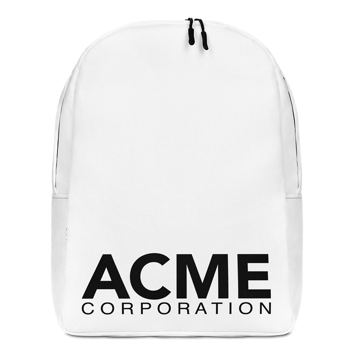 "ACME Corporation" Minimalist Backpack product image (1)