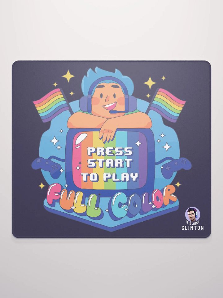 Press Start Mouse Pad product image (1)