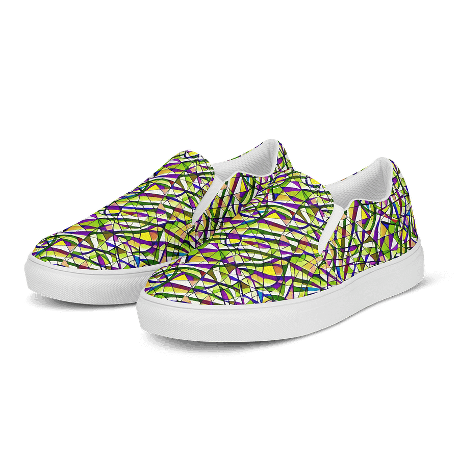 stained Glass Pattern Canvas Shoes product image (3)