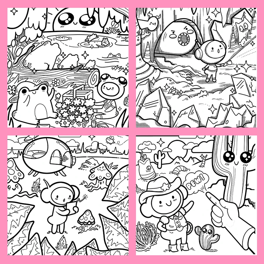 Best Beans Coloring book (Digital Copy) product image (2)