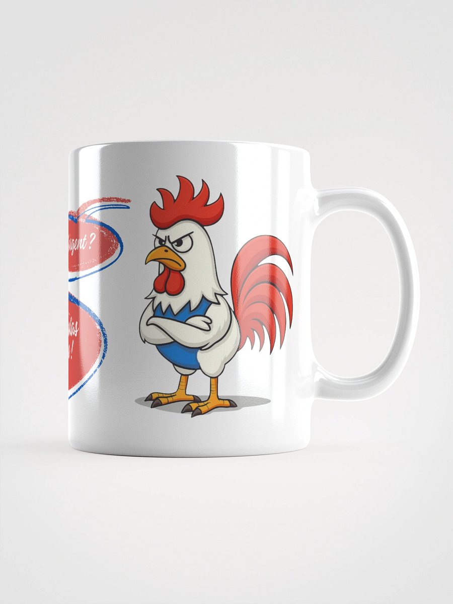 Mug Blanc, Coq Râleur - Où va l'argent et C'est Nicolas qui paye - Cadeau Humour Français product image (2)