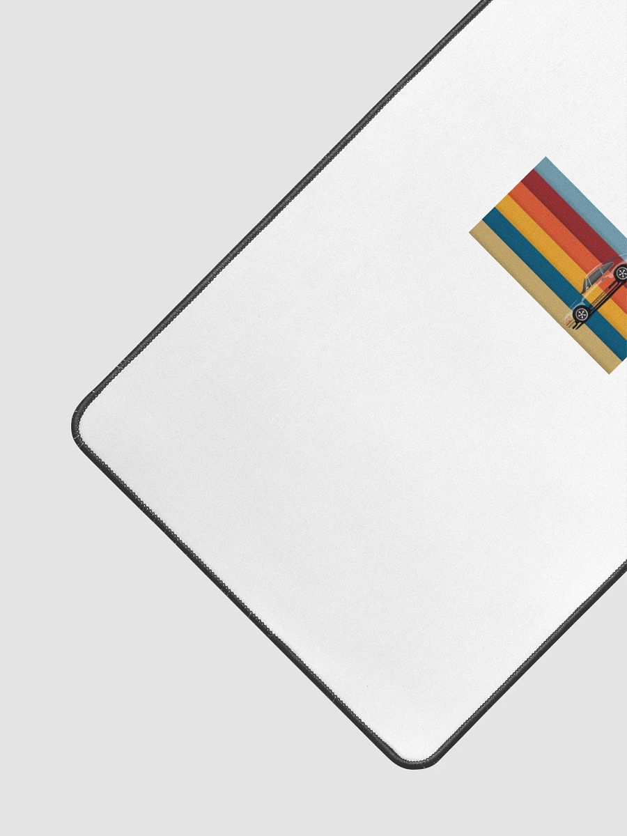 Retro Car Stripes Desk Mat product image (3)