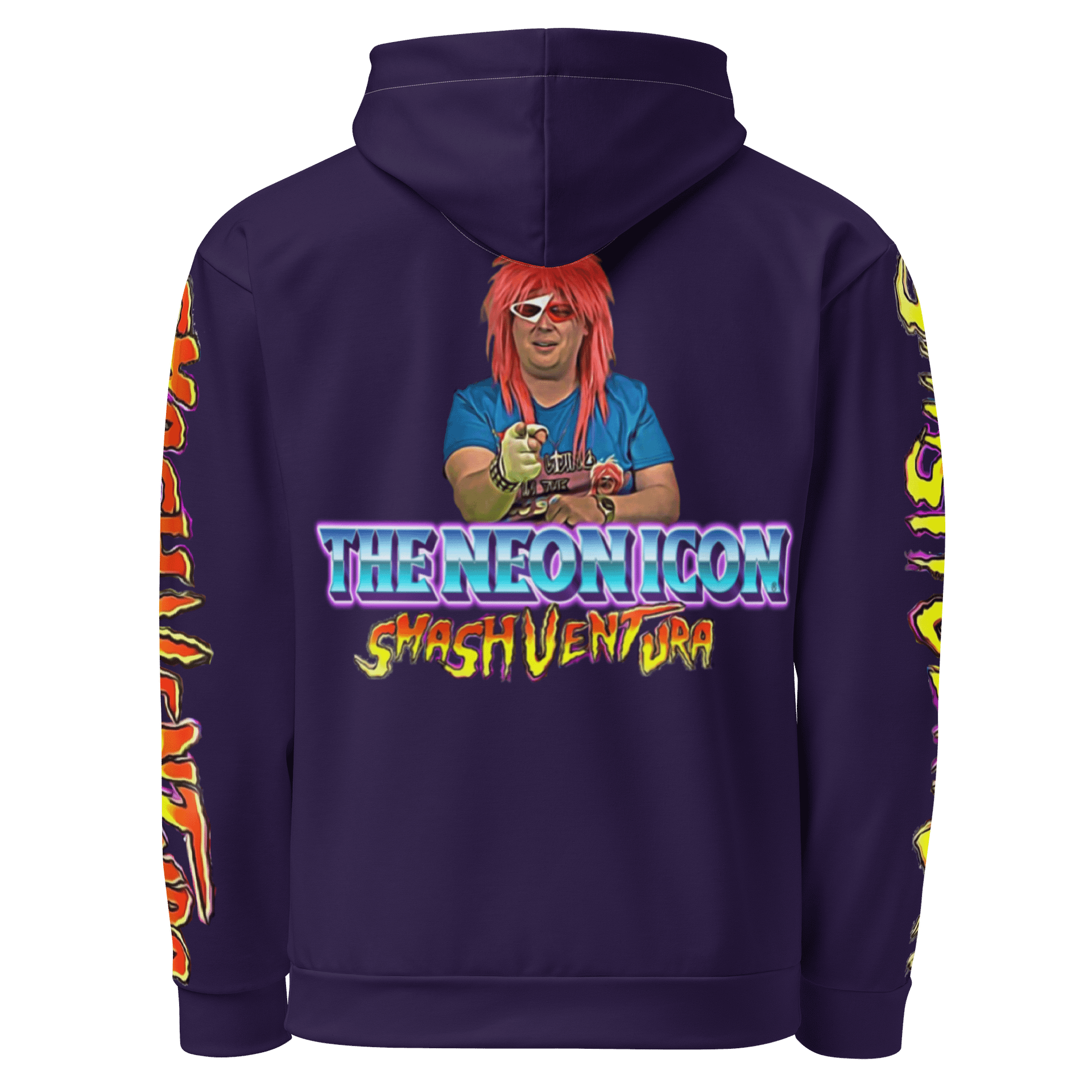 Neon Icon Smash Ventura Unisex Hoodie product image (3)