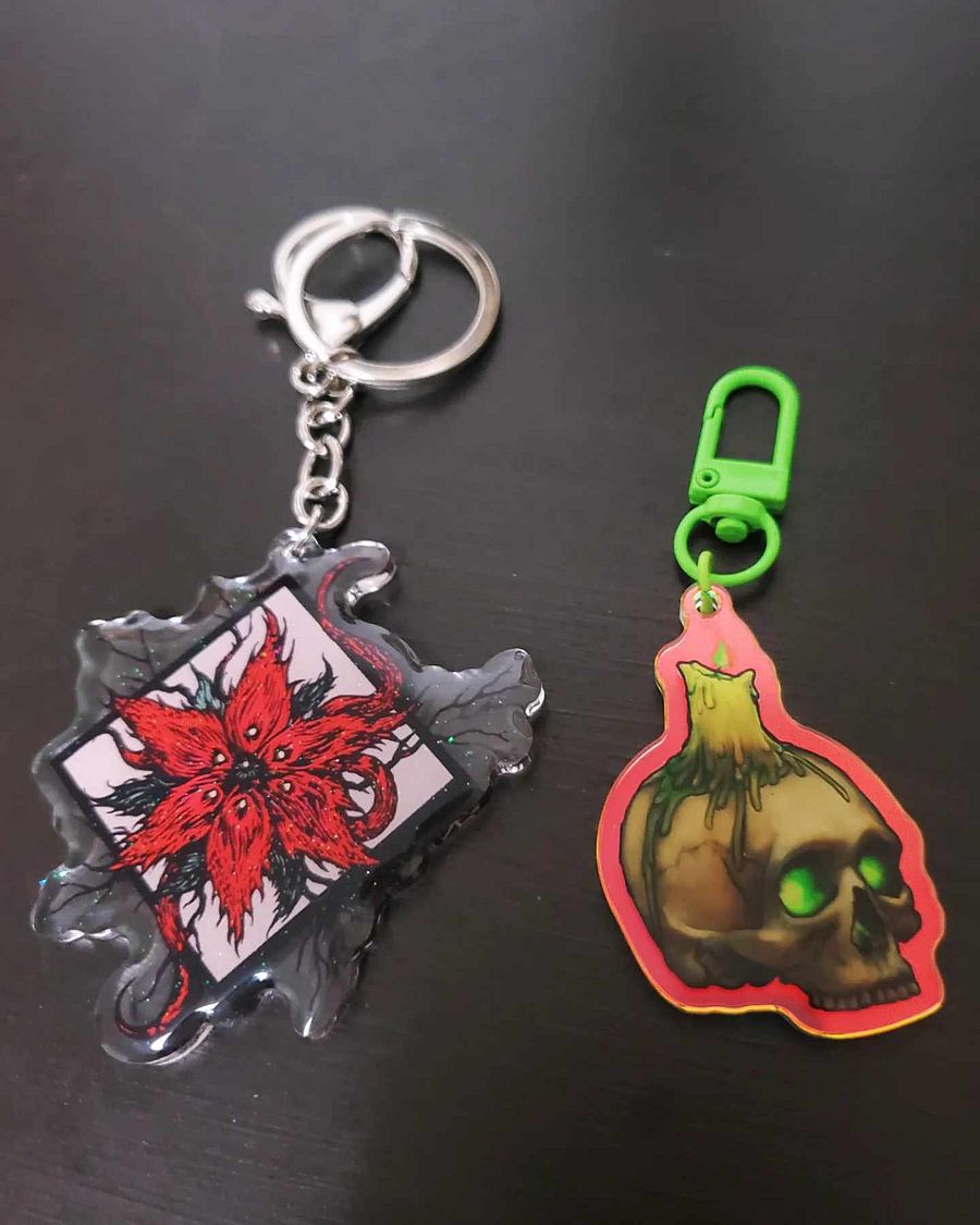 Glitter Hellbloom Keychain product image (2)