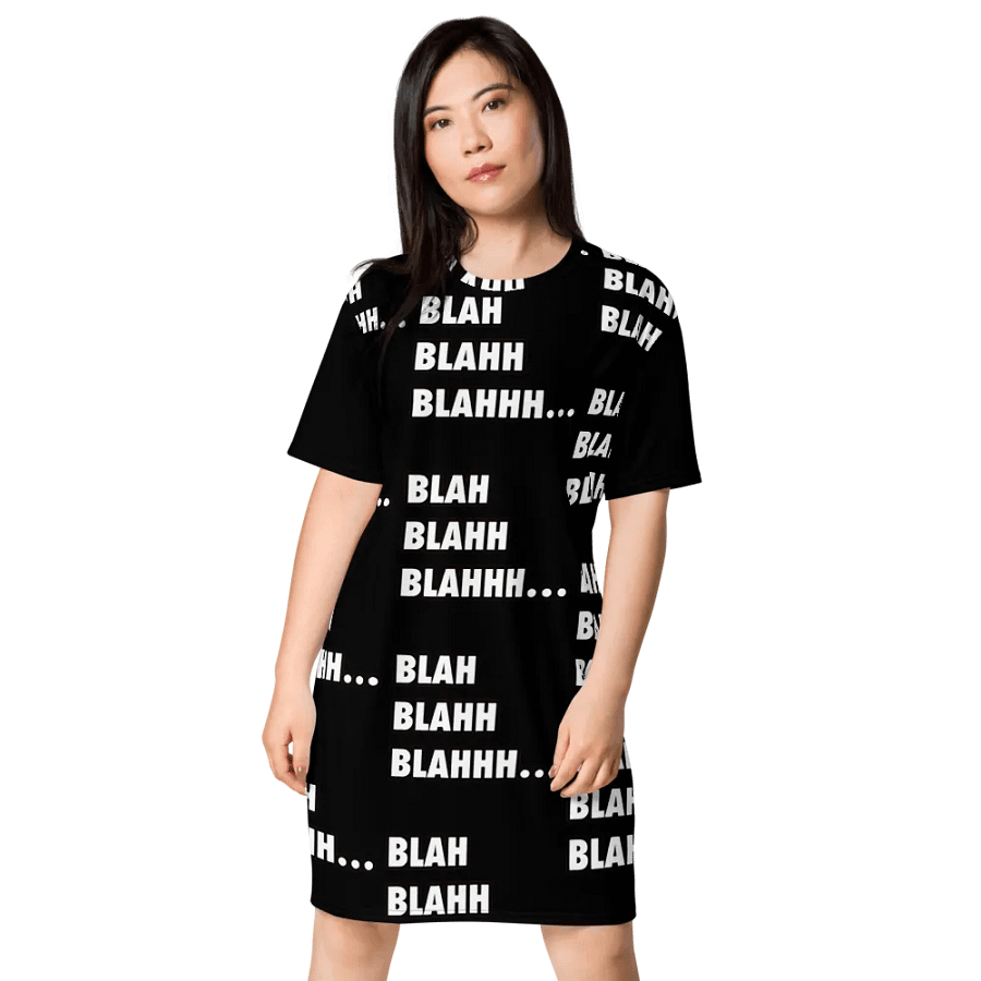 Blahh Tshirt Dress product image (3)
