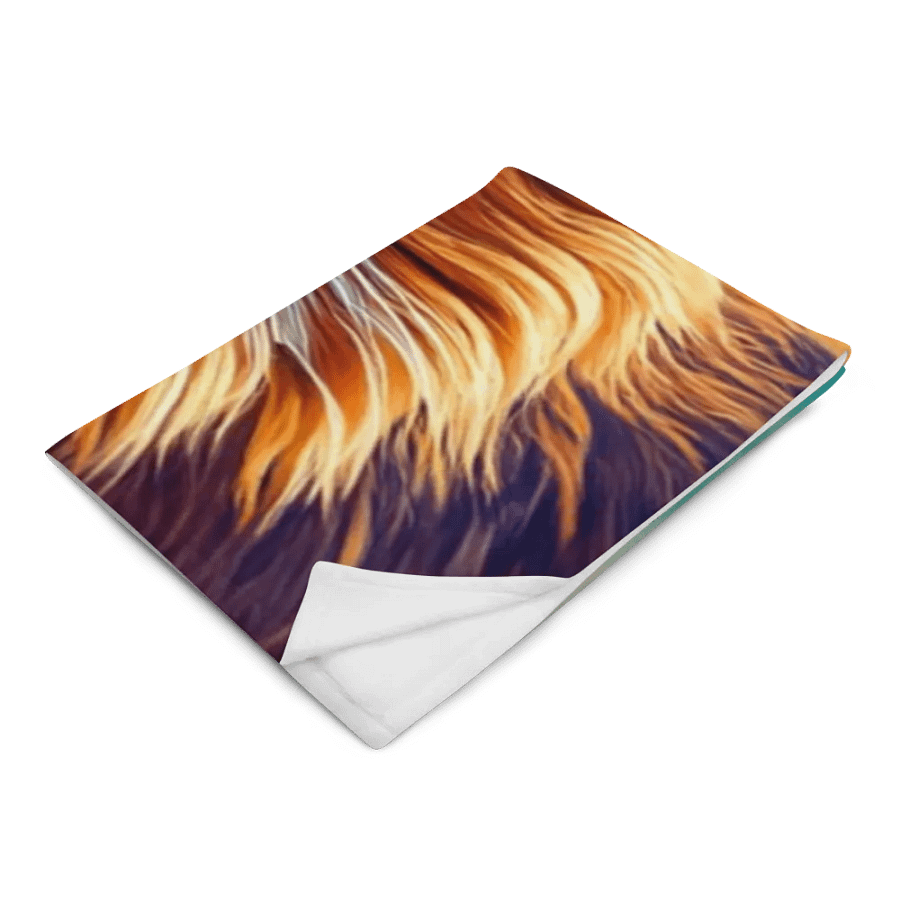 Big Cat King Of The Jungle Majestic Lion Throw Blanket product image (4)