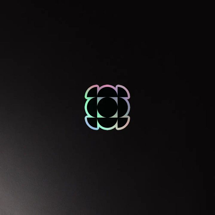 BTC! Logo Holographic Sticker product image (2)