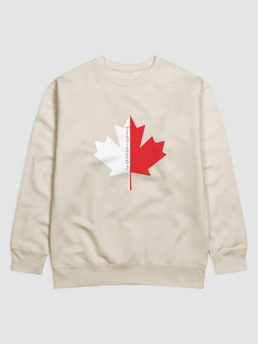 Christian Canadian Sweatshirt Rev 22:2 product image (1)
